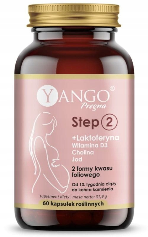 YANGO Step 2 Pregna – Suplement diety dla kobiet w ciąży