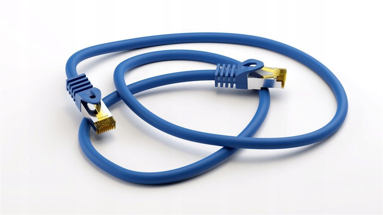 Kabel LAN Patchcord S/FTP Cat7 1.5m – Wysoka jakość połączeń sieciowych