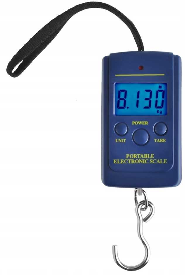 Waga bagażowa LED - 40kg – Idealny towarzysz podróży
