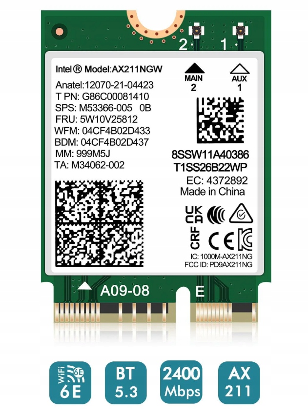 Trzypasmowa technologia Wi-Fi 6E