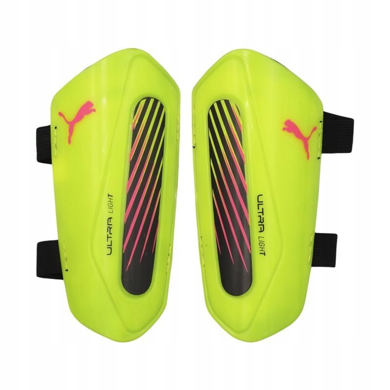 Ochraniacze piłkarskie Puma Ultra Light Strap zielone 30992 02 S – Idealna ochrona na boisku