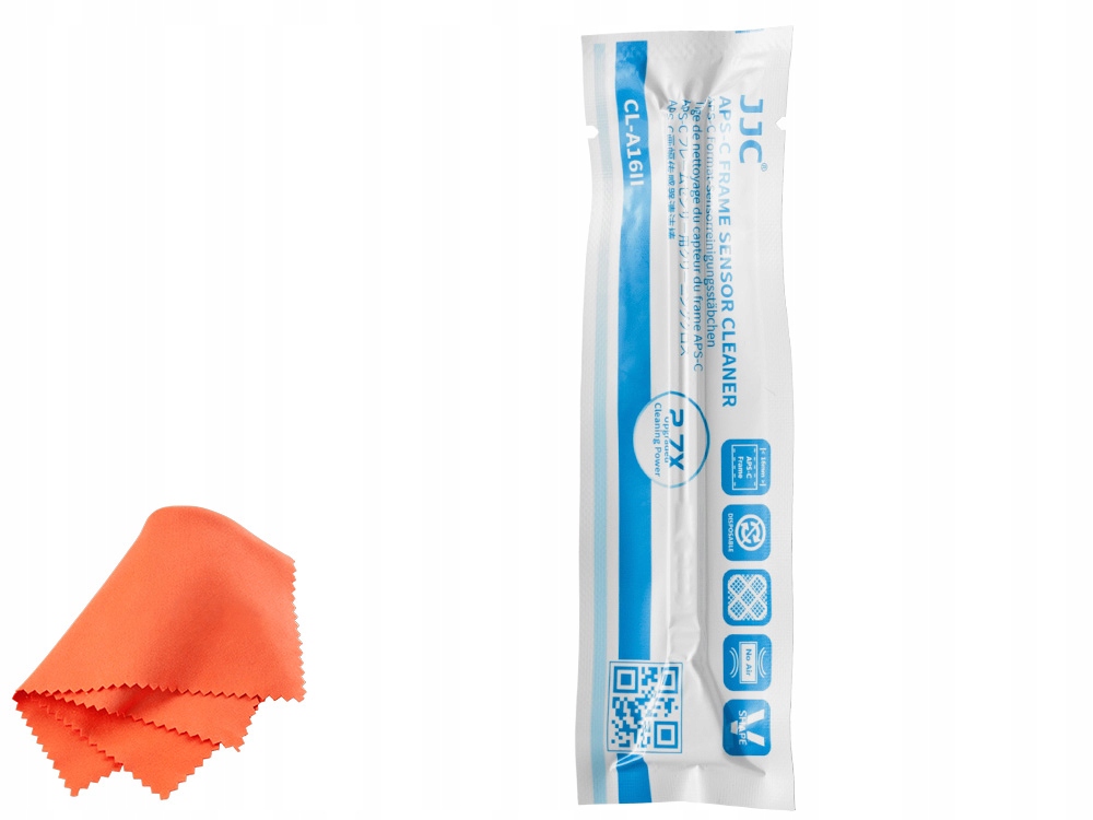 Jednorazowe zastosowanie – Bezpieczne czyszczenie matrycy bez ryzyka uszkodzeń