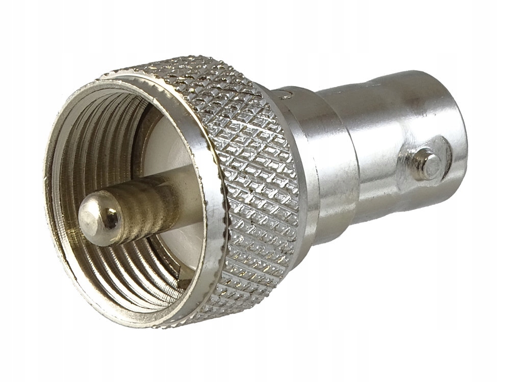 Typ złącza: wtyk UHF i gniazdo BNC