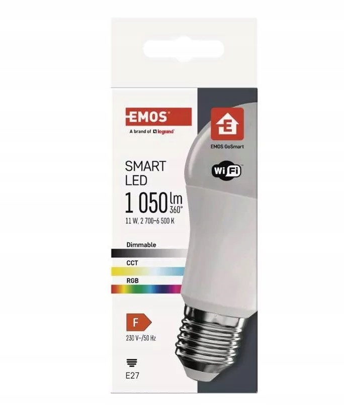 Wydajność energetyczna i moc – 11 W i 1050 lm