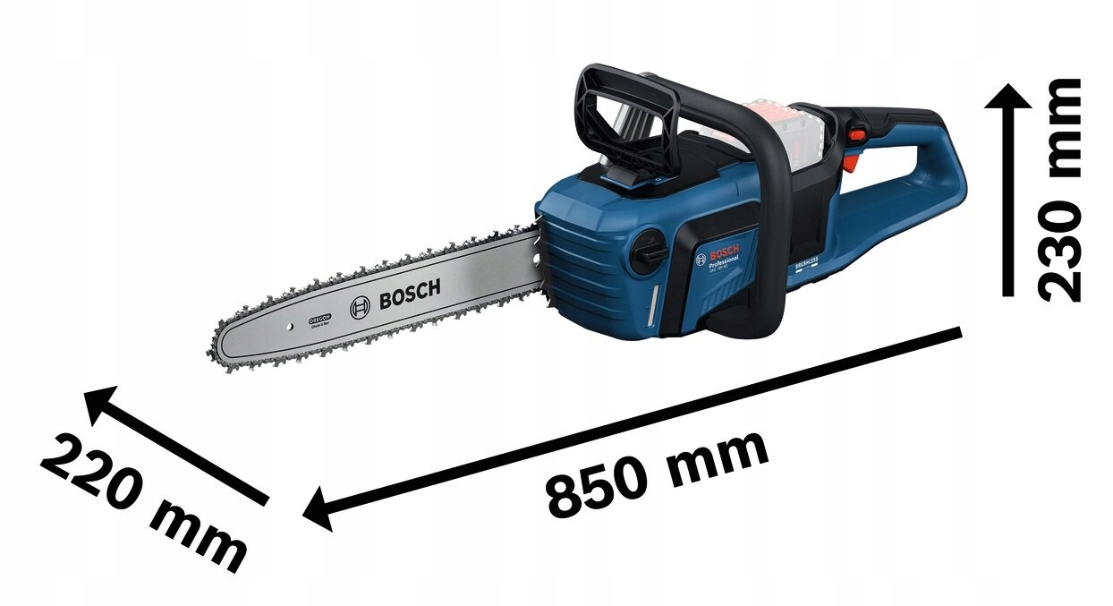 Długość prowadnicy 40 cm – Idealna do różnych zadań
