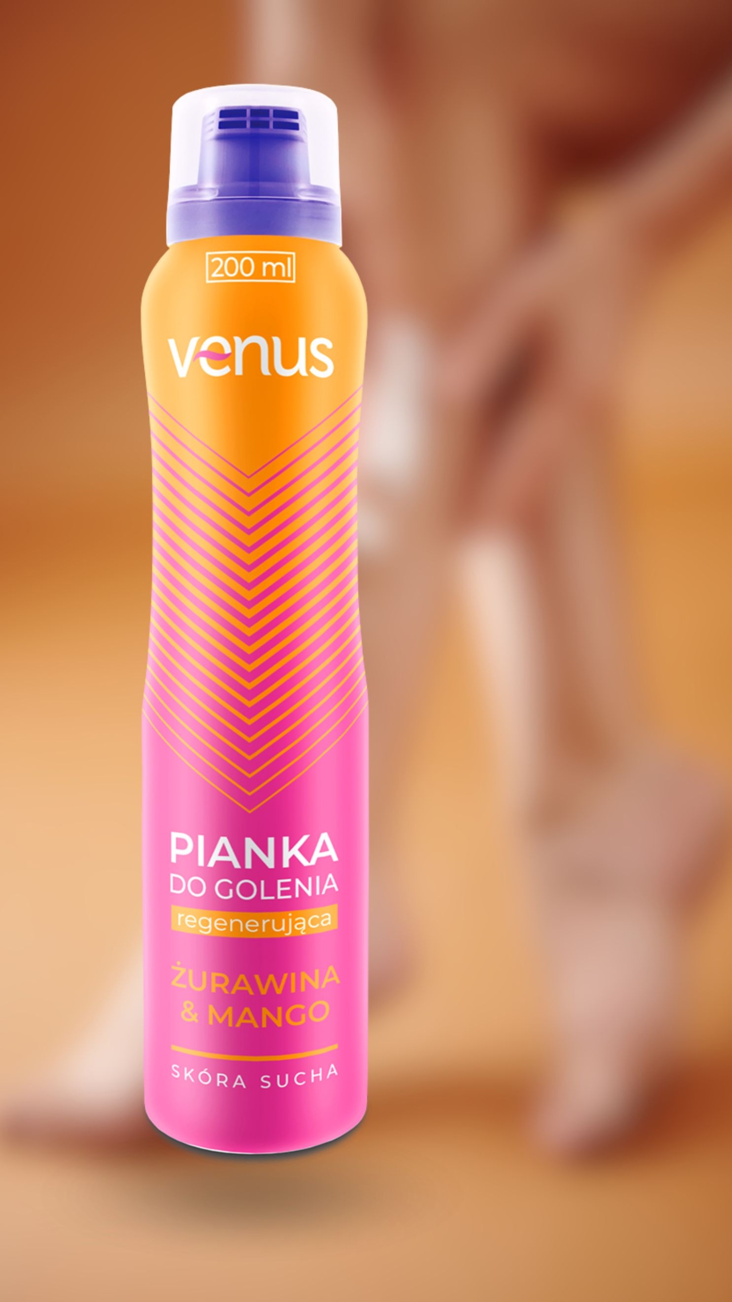 Jak stosować piankę do golenia Venus?