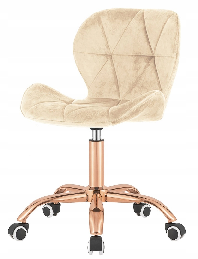 Wygodne siedzisko tapicerowane welurem