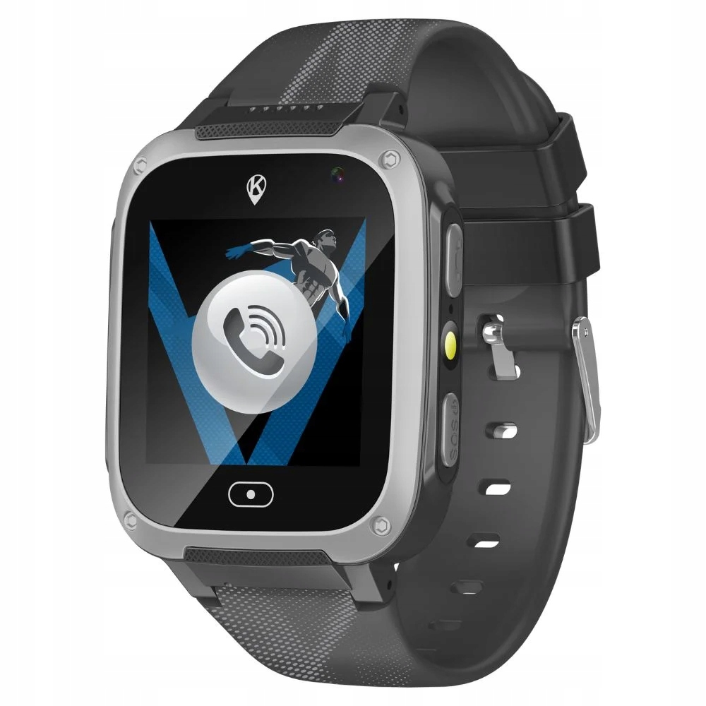 Smartwatch dla dziecka KiDiZ Basic czarny – Bezpieczny i nowoczesny gadżet dla najmłodszych