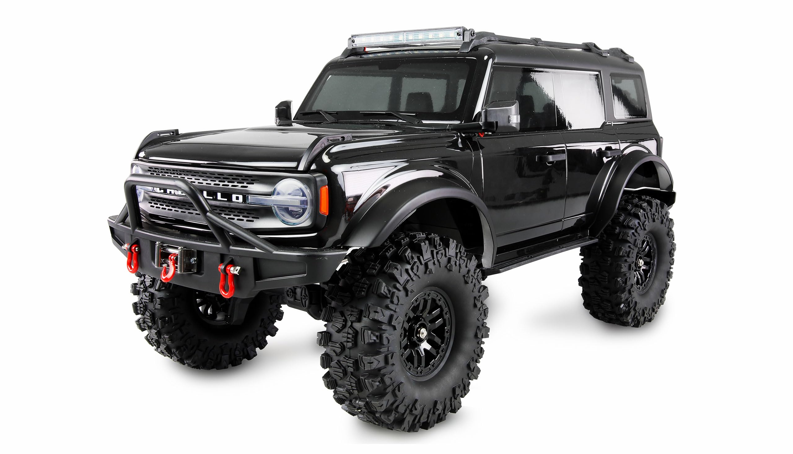 Amewi AMXRock Caballo Crawler 4WD 1:10 ARTR – Zdalnie sterowany crawler w czarno-metalicznej wersji