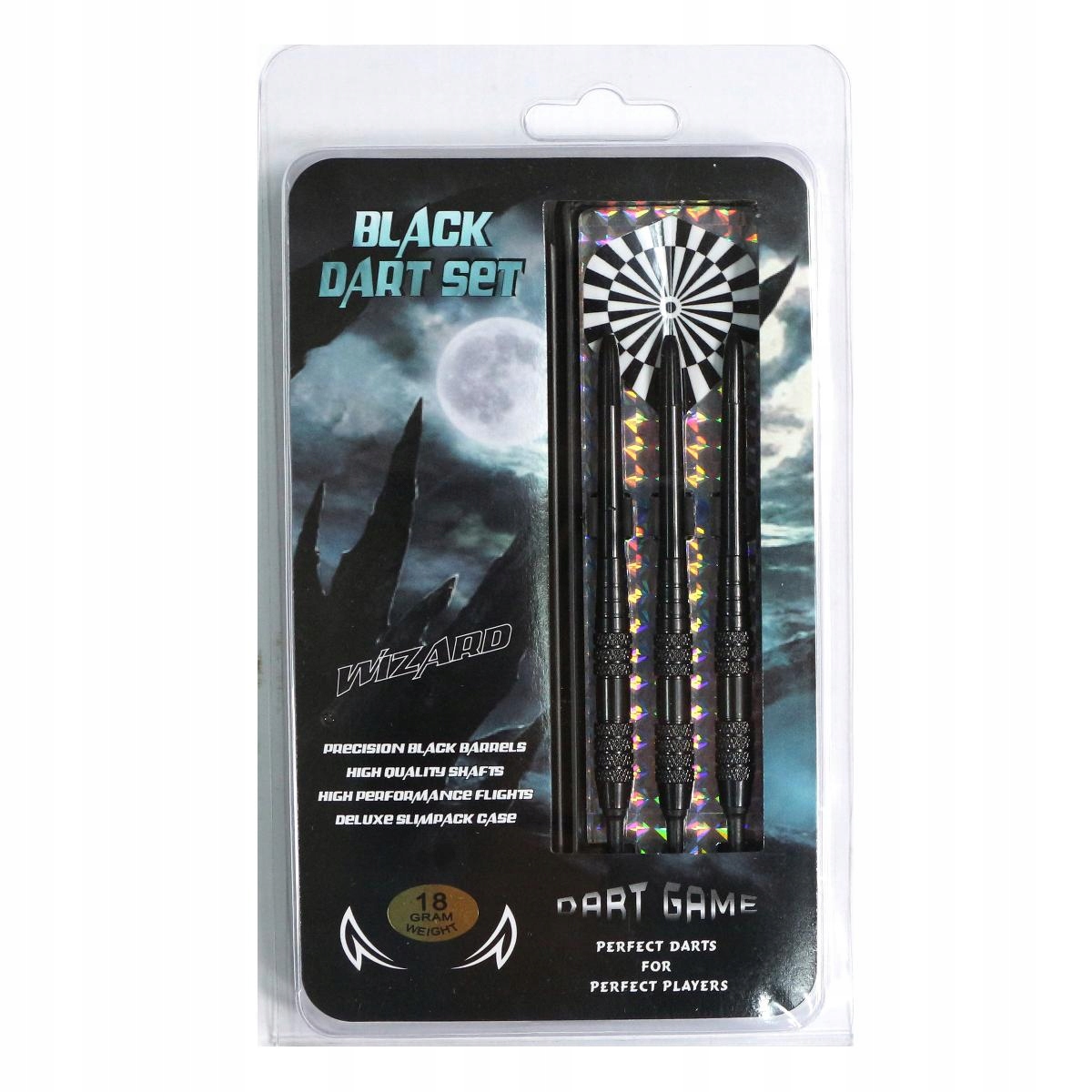 Rzutki MASTER Wizard Black Brass 3 sztuki - softip 18g – Idealne dla każdego gracza