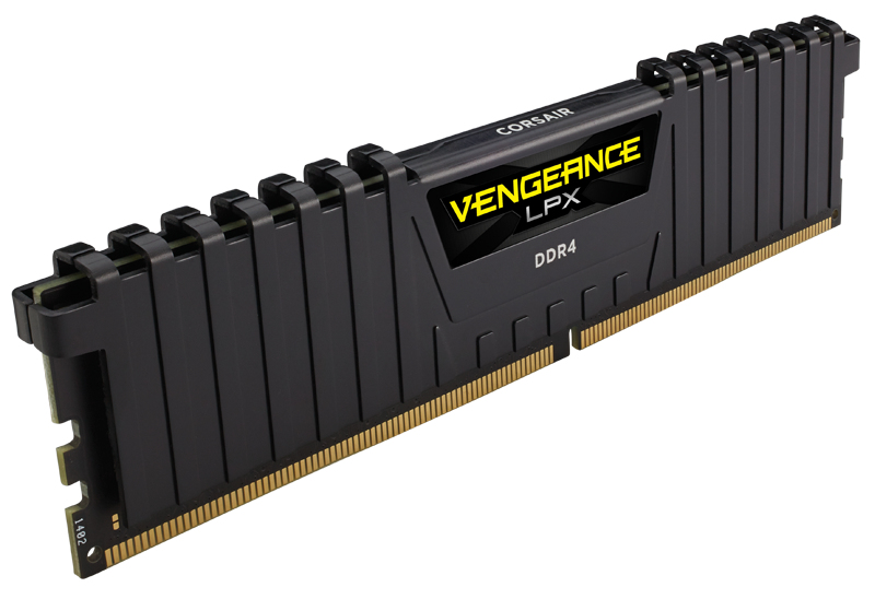 Pamięć RAM Corsair Vengeance LPX, DDR4, 16 GB, 2400MHz – Wydajność na najwyższym poziomie