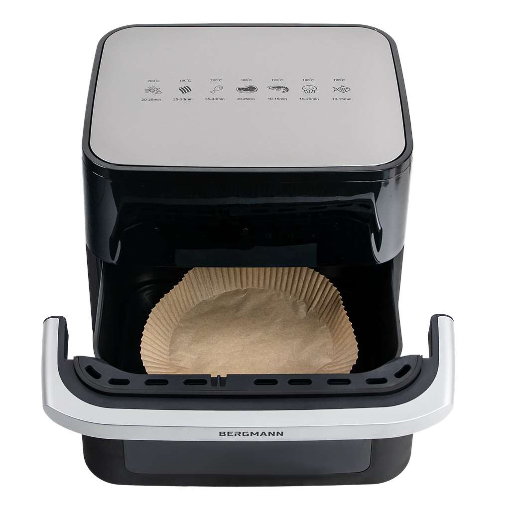 Wbudowane okienko i oświetlenie LED – Kontrola procesu pieczenia bez otwierania komory