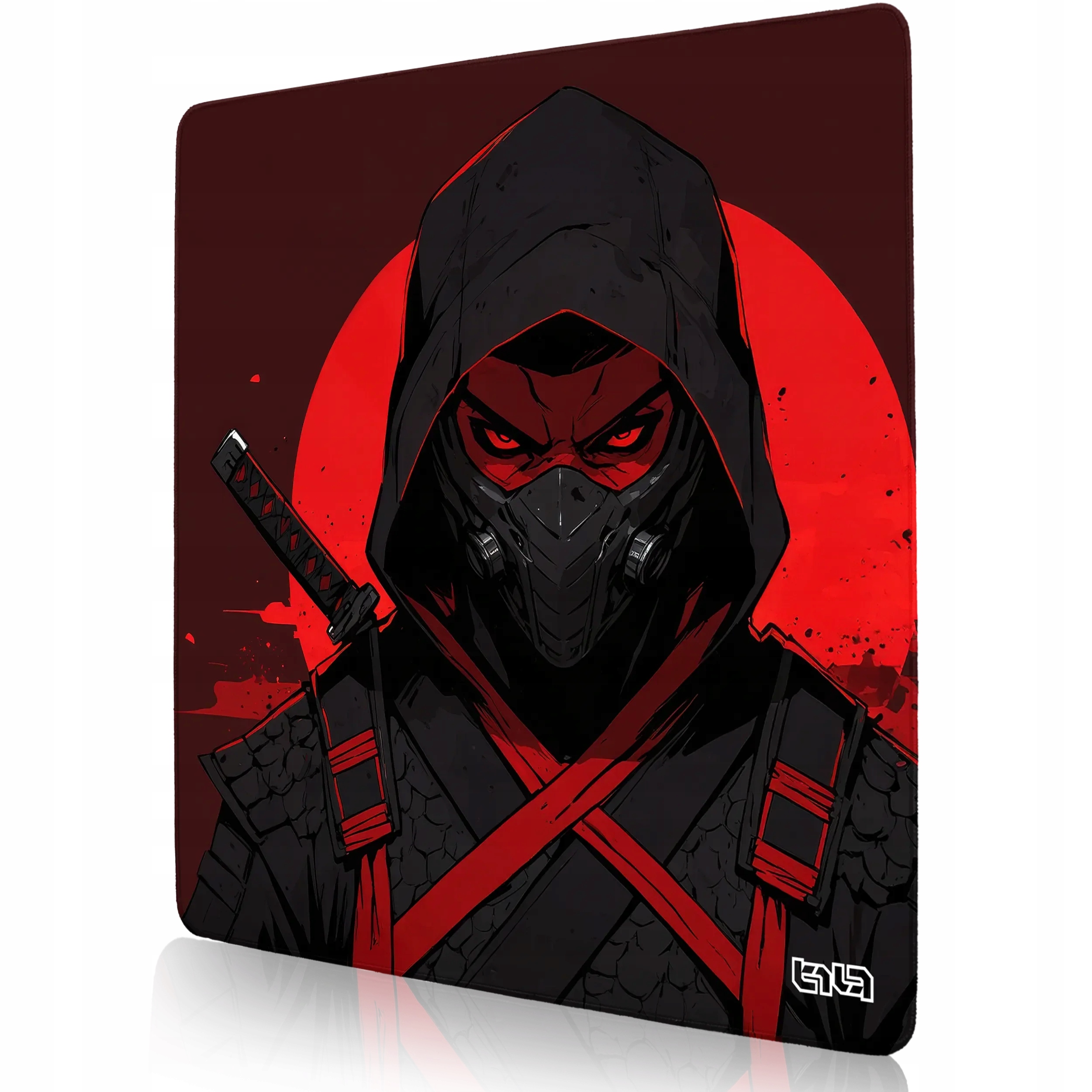 DUŻA PODKŁADKA POD MYSZKĘ Ninja Przyszłości 30x30 TILT – Wodoodporna i stylowa