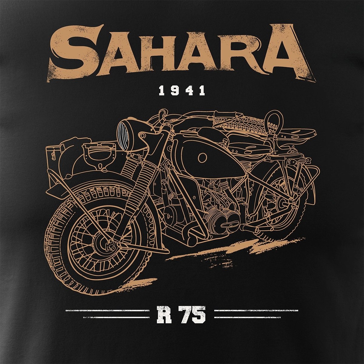 Ikona stylu vintage – Motocykl BMW R75 Sahara