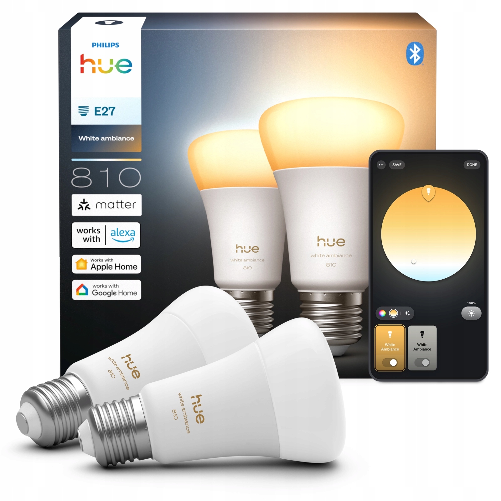 Inteligentne żarówki Philips Hue 929003854802 – Nowoczesne oświetlenie w Twoim domu