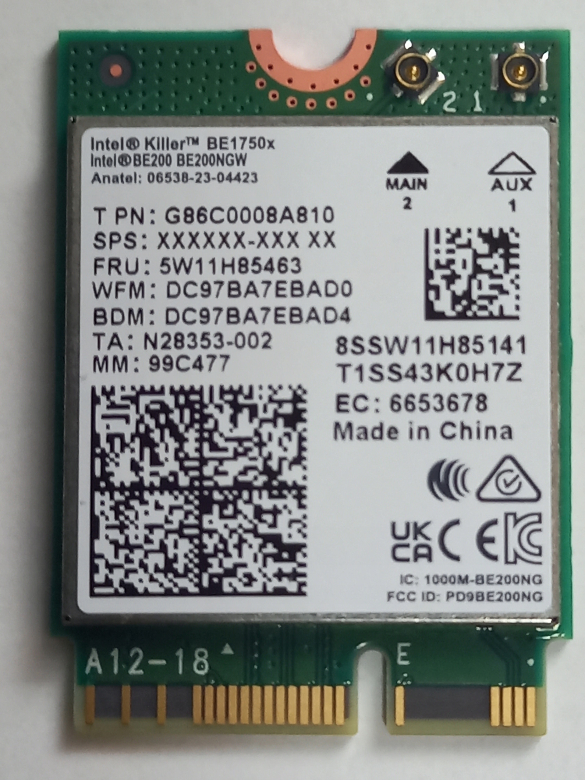 Obsługa najnowszych standardów Wi-Fi 7 i Bluetooth 5.4