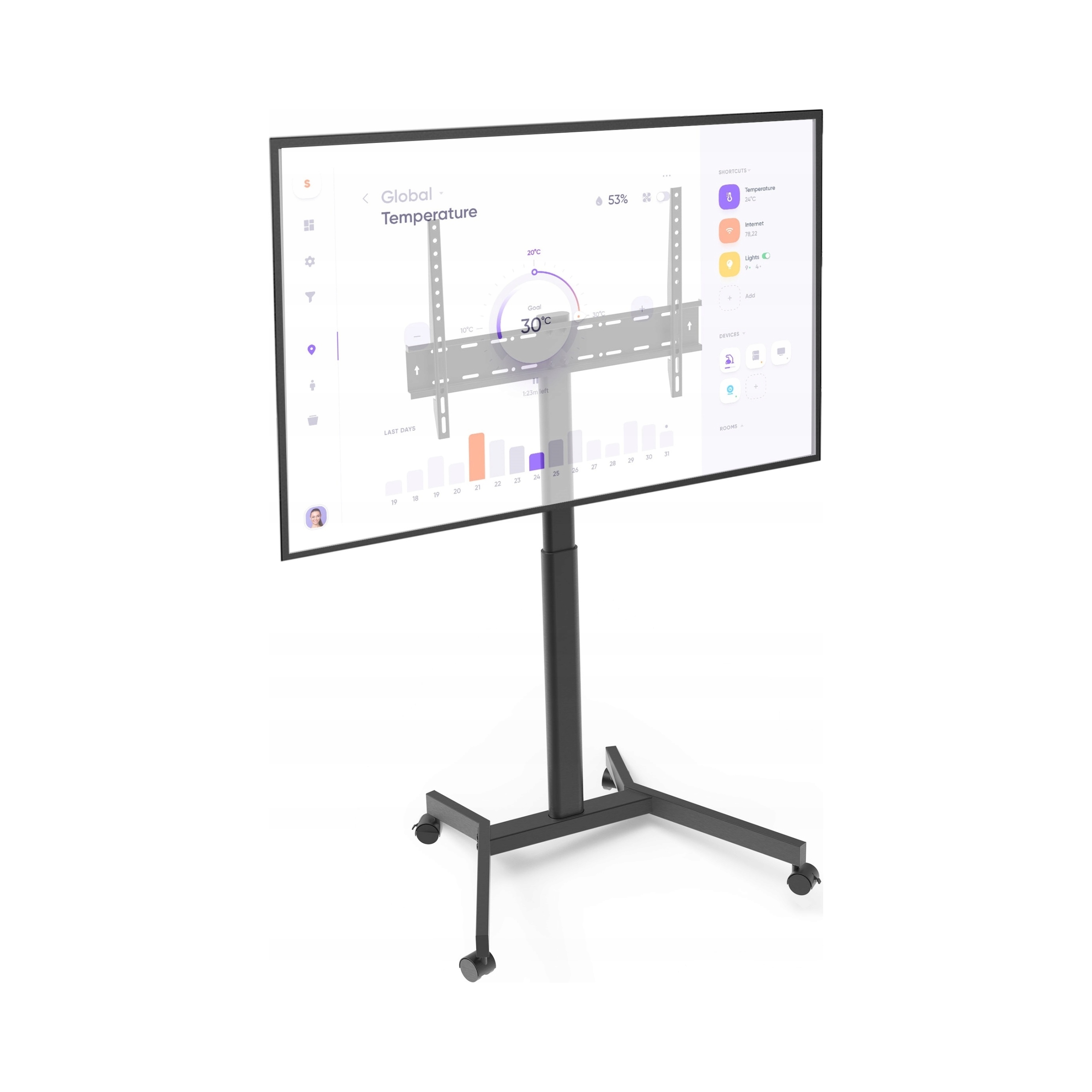 Uniwersalny stojak do telewizorów LCD/LED 26-65