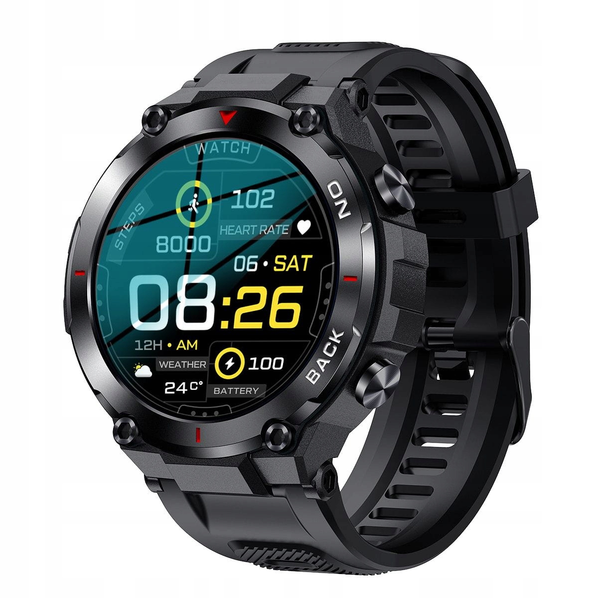 Smartwatch Gravity GT8-1 – Twój osobisty asystent zdrowia