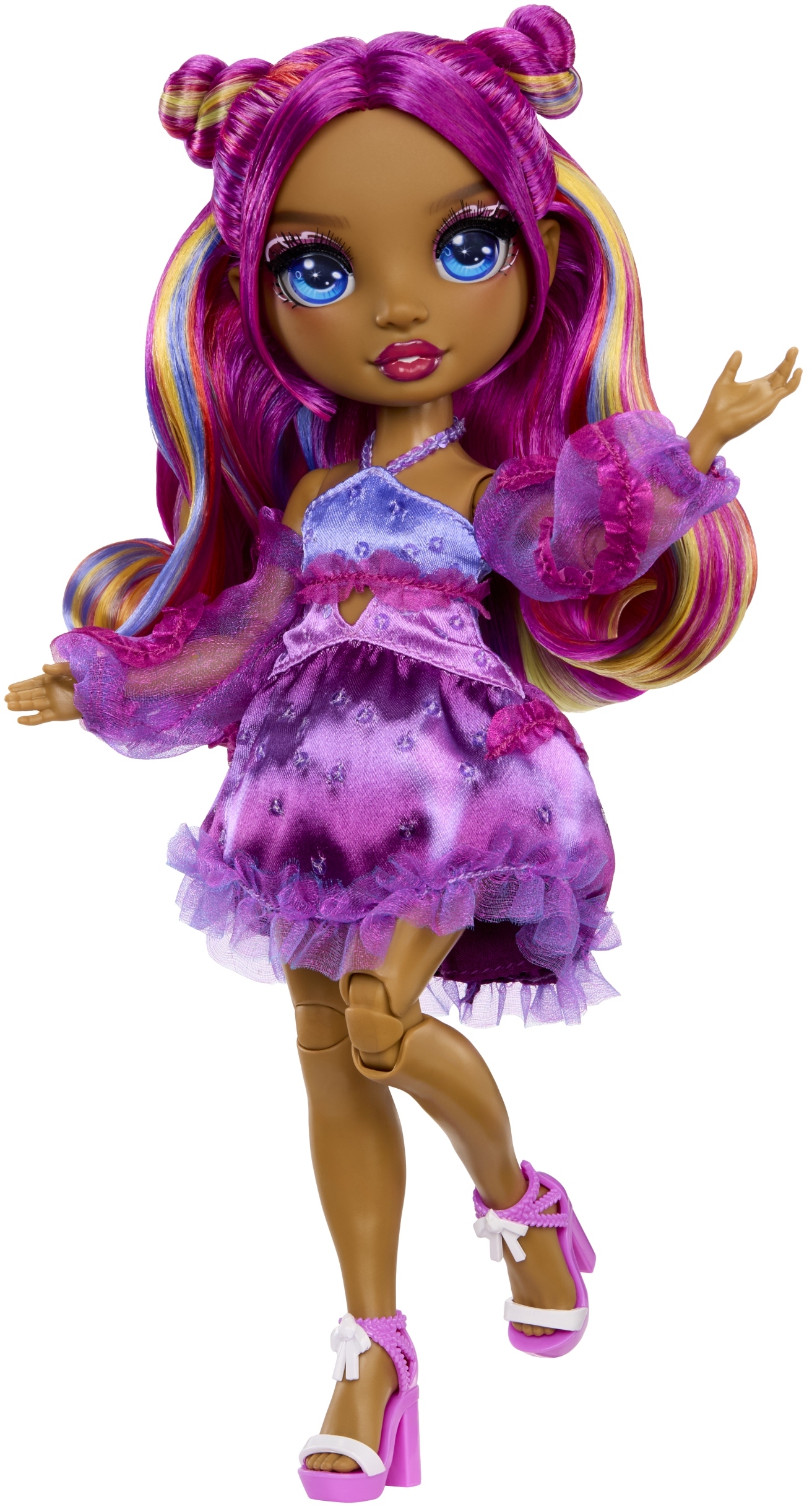 Rainbow High Be Dazzling - Lalka Noemie Violette w fioletowym stylu