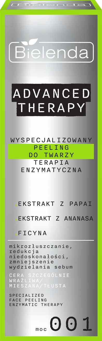 Bielenda Advanced Therapy – Wyspecjalizowany peeling do twarzy enzymatyczny