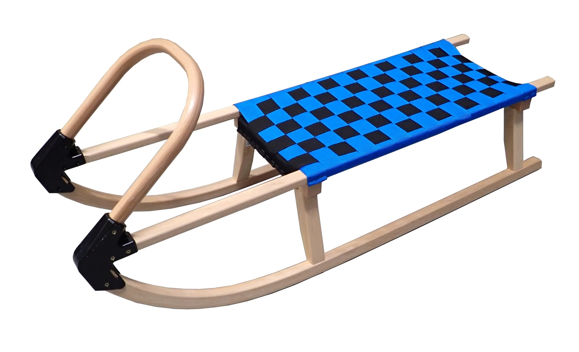 Sanki Drewniane Klasyczne Solidne dla Dzieci Dziecięce KUBISPORT 110 cm (Kub_05-A2041K-MO) – Idealne na zimowe szaleństwo