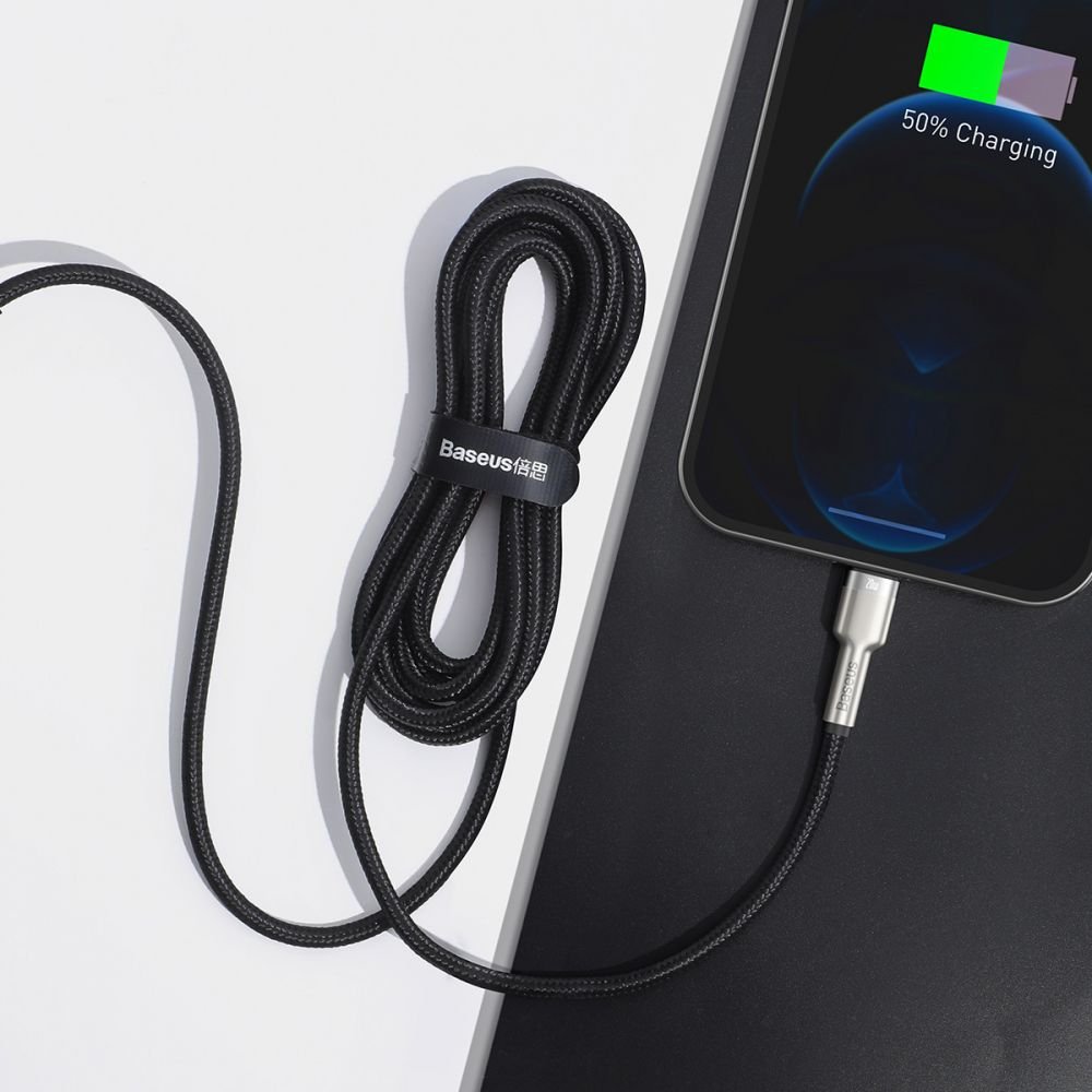 Kabel USB-C - Lightning 2 m Czarny (CATLJK-B01) – Szybkie ładowanie i transfer danych