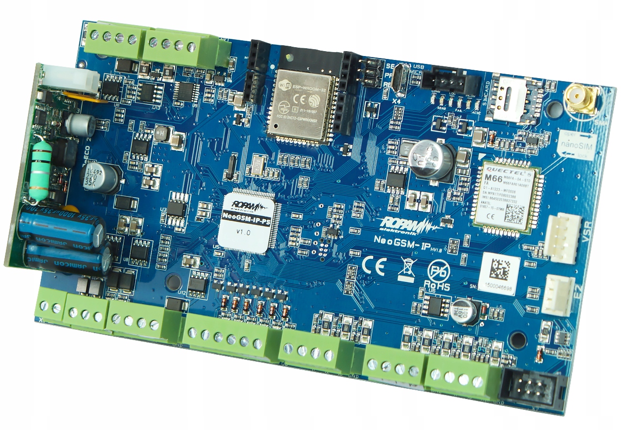 ROPAM CENTRALA ALARMOWA NEOGSM-IP-PS SMA – Nowoczesne zabezpieczenie Twojego domu