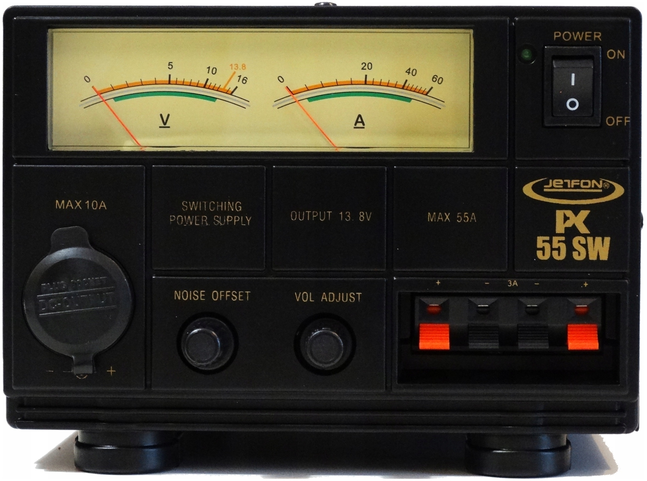 Zasilacz Jetfon PC-55 SW 50/55A – Stabilizowany i Regulowany dla Twoich Potrzeb