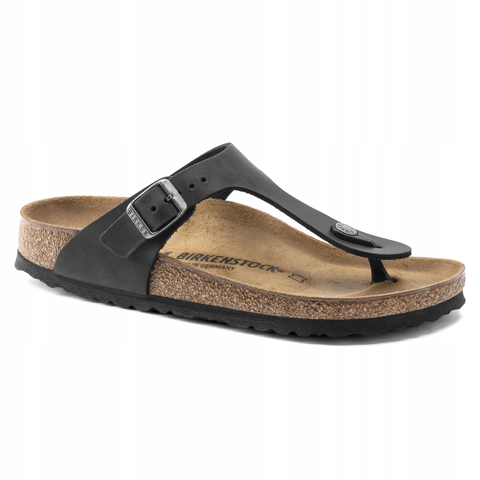 Birkenstock Gizeh LEOI 0845251 Czarne – Komfort i styl na każdą okazję