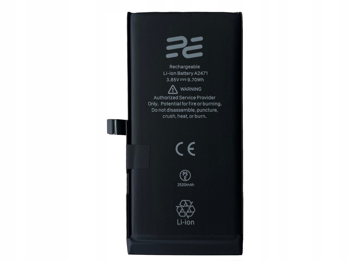 Wysoka pojemność 2520 mAh – Dłuższy czas pracy