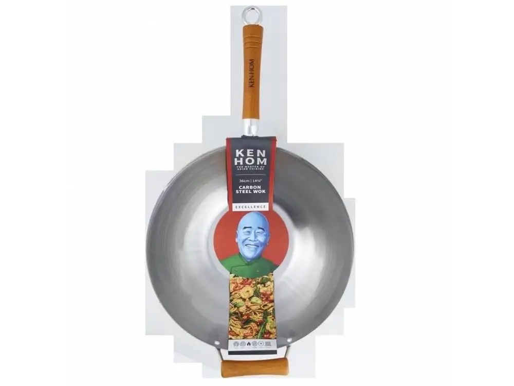 Wok Ken Hom Excellence KH436003 – Idealny do szybkiego gotowania i smażenia