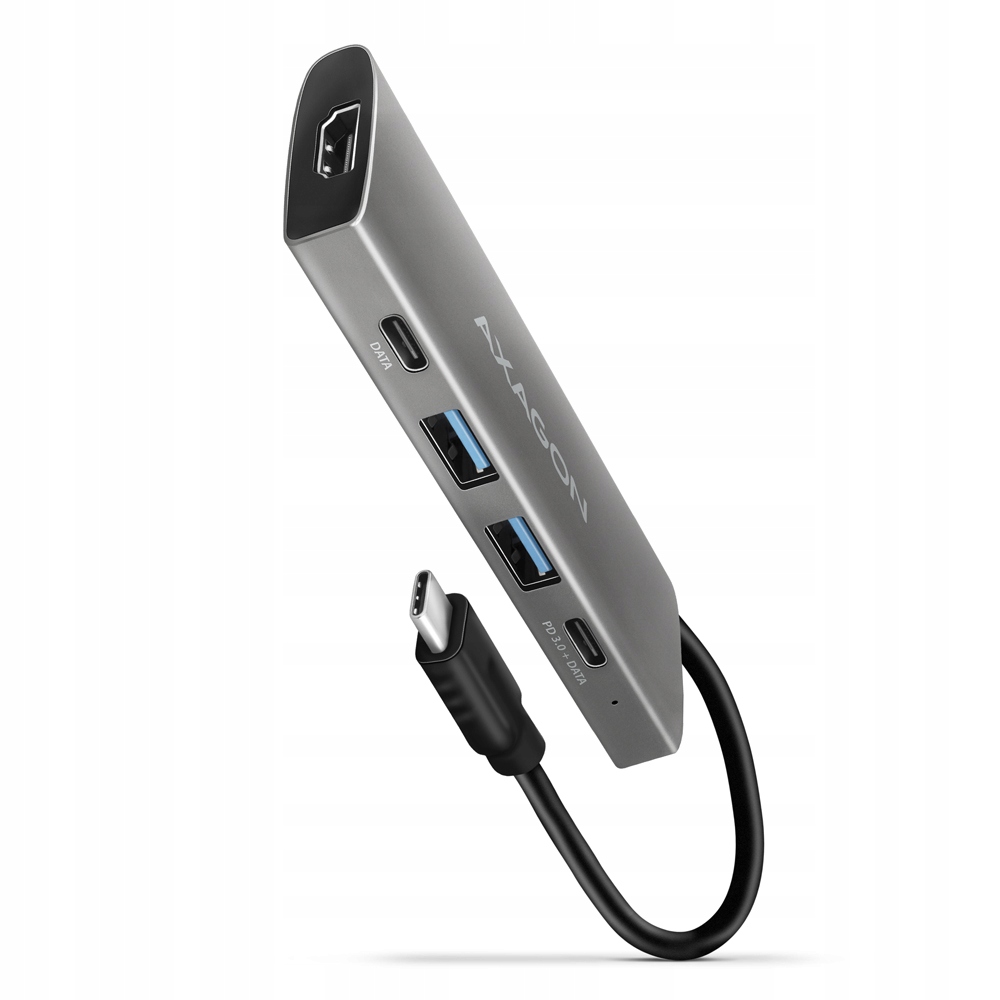 Hub USB-C AXAGON HMC-5G21 10Gbps SPEEDSTER 5w1 – Rozszerz możliwości swojego urządzenia