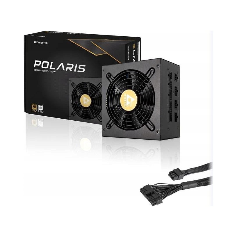 Zasilacz Chieftec PPS-750FC 750 W – Wydajność i niezawodność w jednym