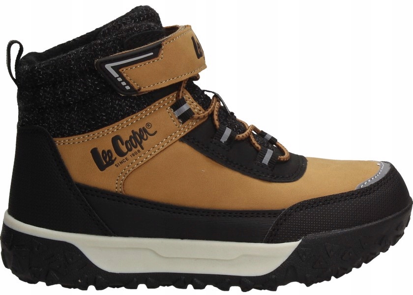 Buty trekkingowe trapery trzewiki dla dzieci Lee Cooper jasny brąz LCJ-25-01-3757K – Idealne na każdą przygodę