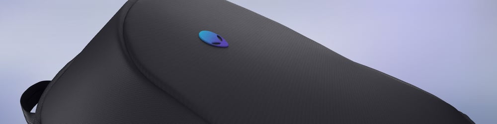 Stylowe odblaskowe logo Alienware