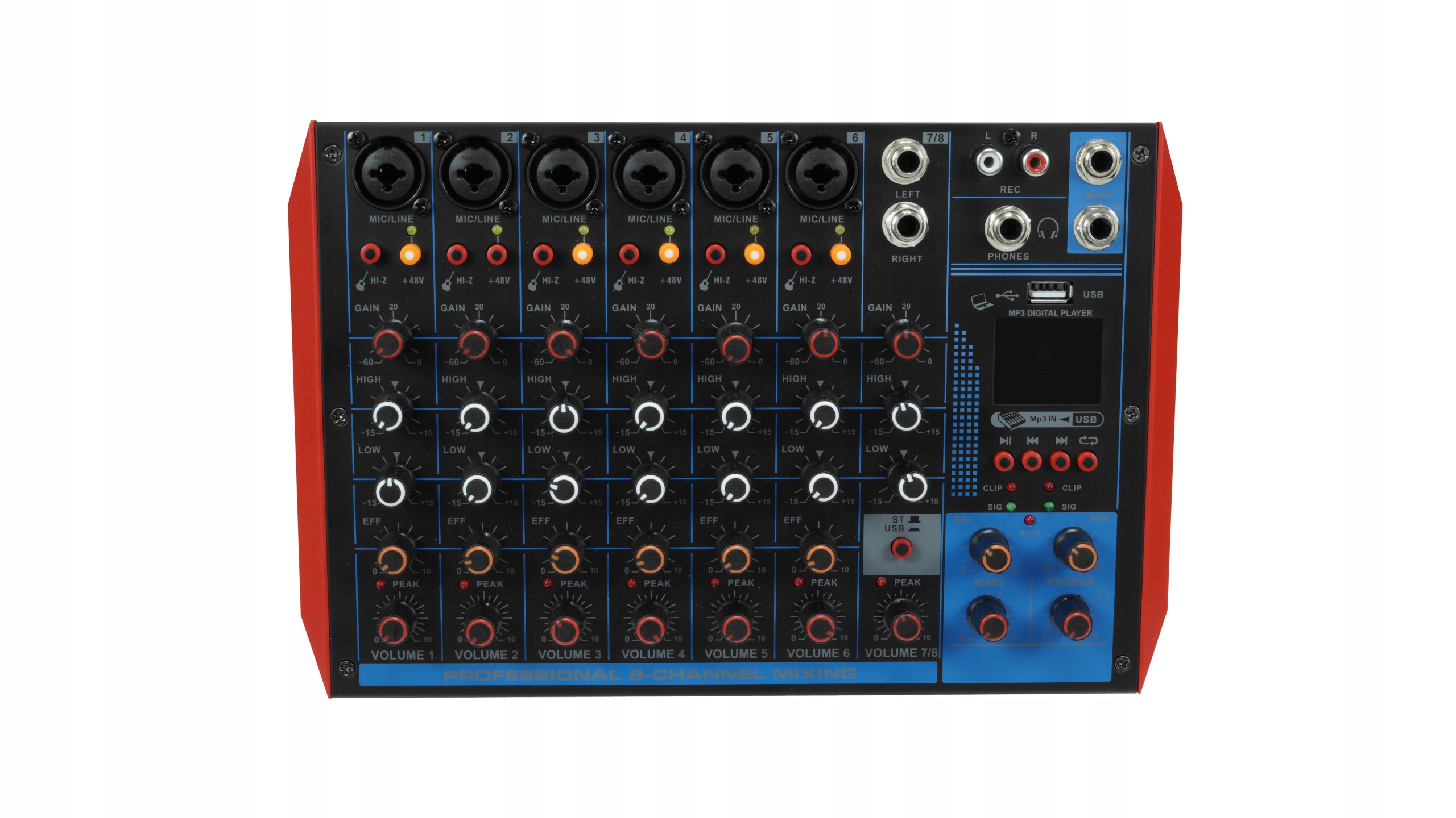 8-kanałowy Mixer Audio MM-SM500 FusionMix – Doskonałe rozwiązanie audio