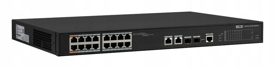 Uplink 1Gbps z portami RJ45 i SFP