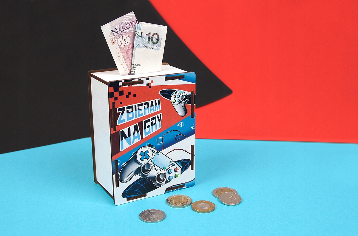 Kolorowy design i tematyka sportowa