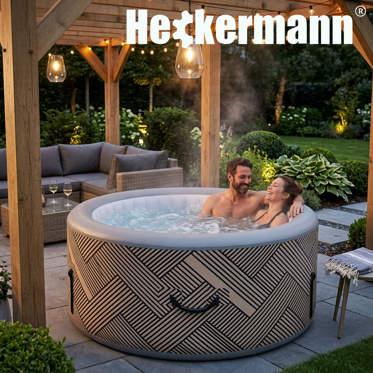 System hydromasażu i regulacja temperatury wody