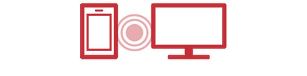 Aby włączyć funkcję Kopia lustrzana ekranu, wystarczy dotknąć urządzeniem z systemem Android pilota od telewizora BRAVIA.