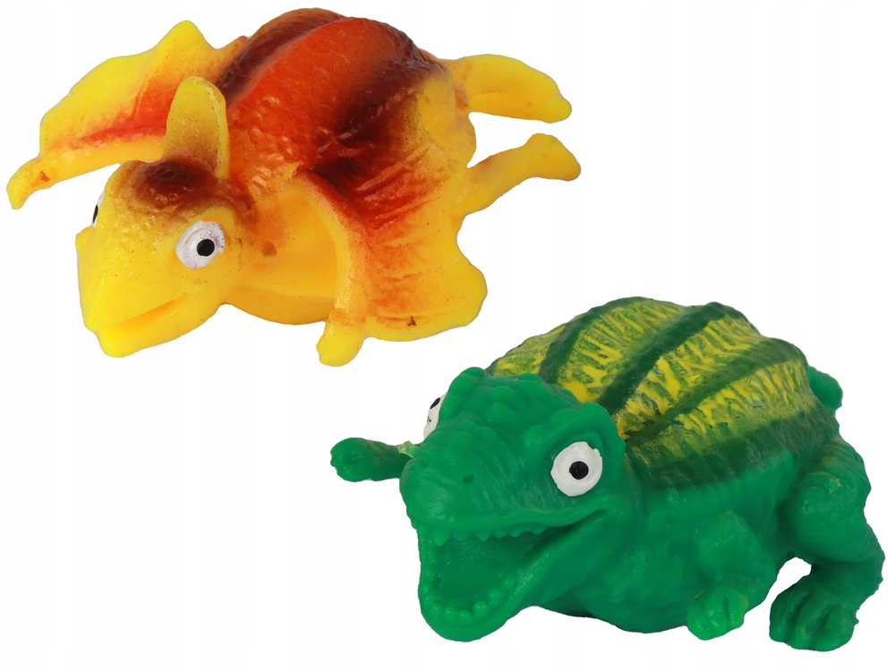 Urocze gumowe figurki po zabawie