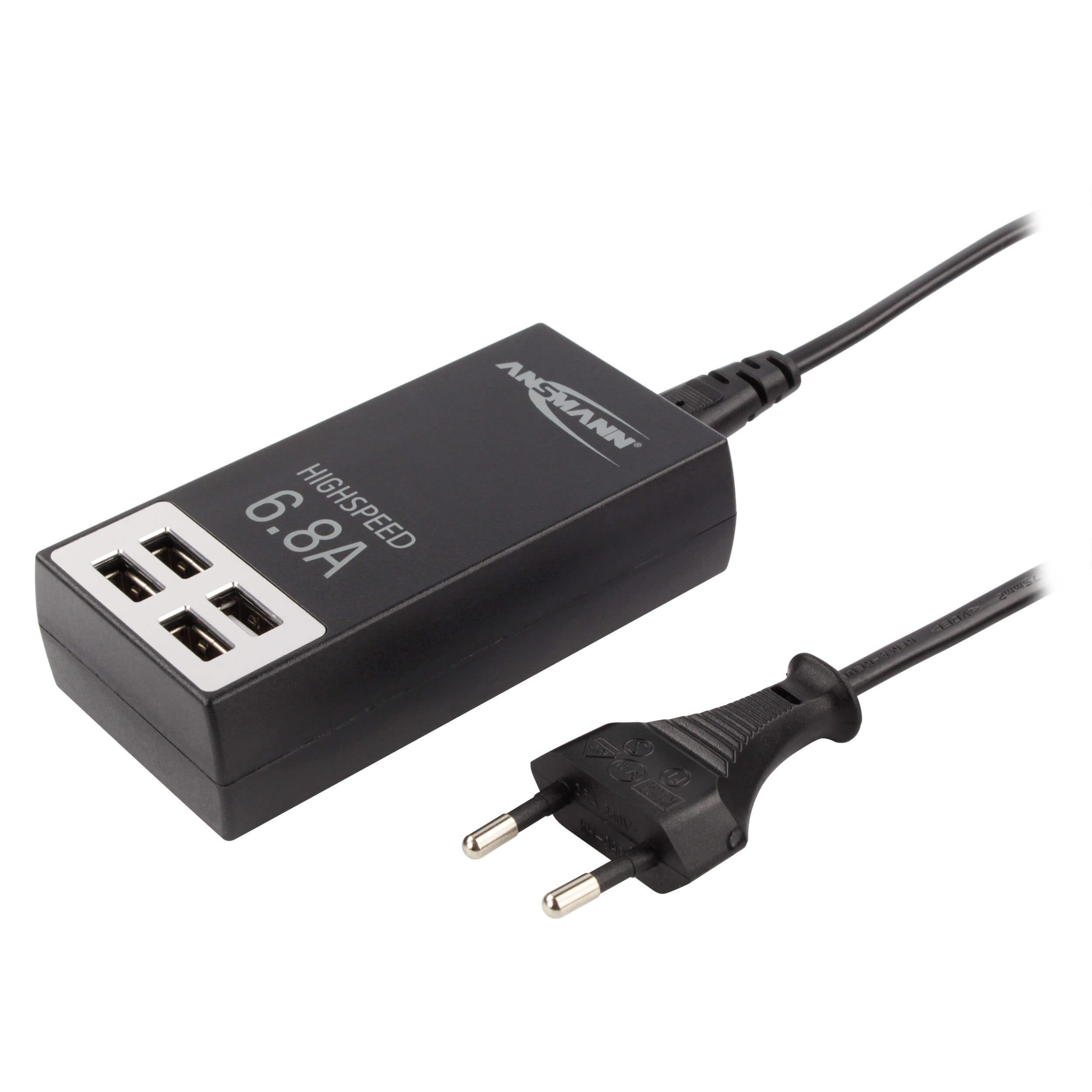 Ładowarka Ansmann 4x USB-A 6.8 A – Uniwersalne zasilanie dla Twoich urządzeń