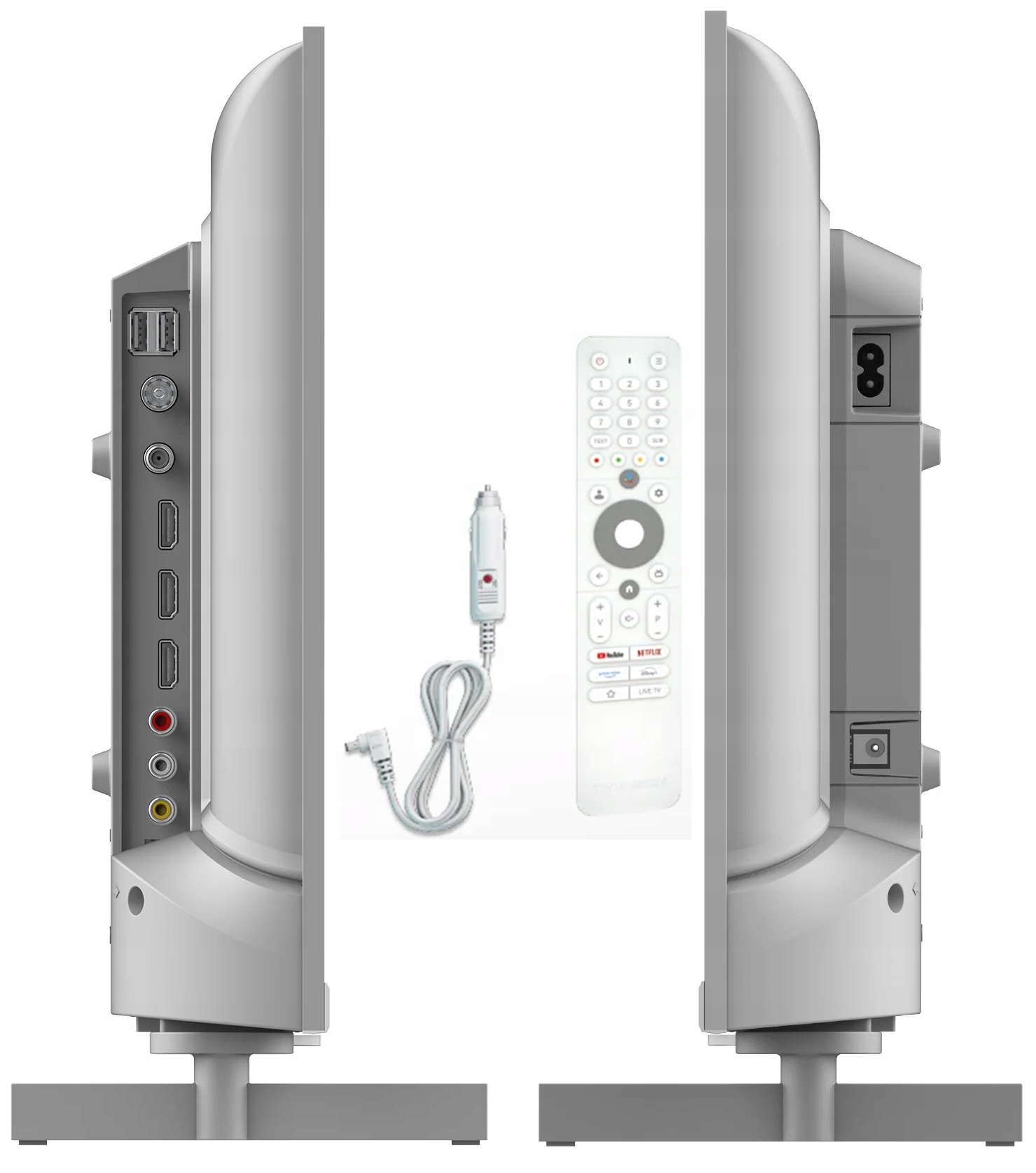 Wiele portów HDMI i USB dla wygodnego podłączenia