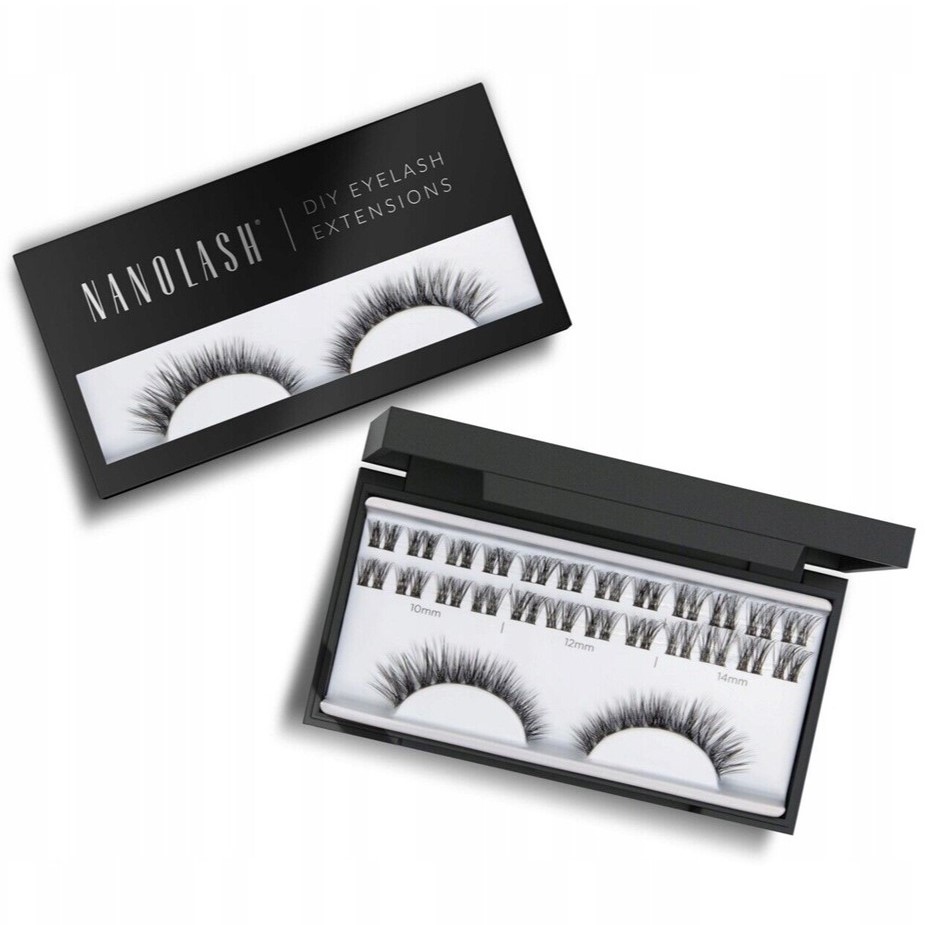 NANOLASH Eyelash sztuczne rzęsy w kępkach Harmony 36szt. – Piękne spojrzenie w zasięgu ręki