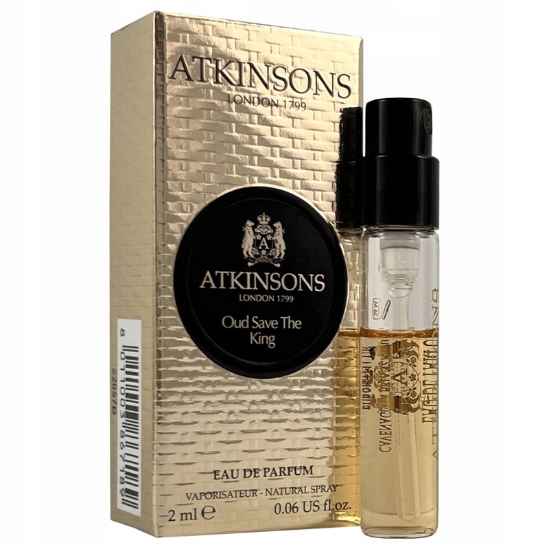 Mini Atkinsons Oud Save The King Woda Perfumowana – Elegancja w każdej kropli