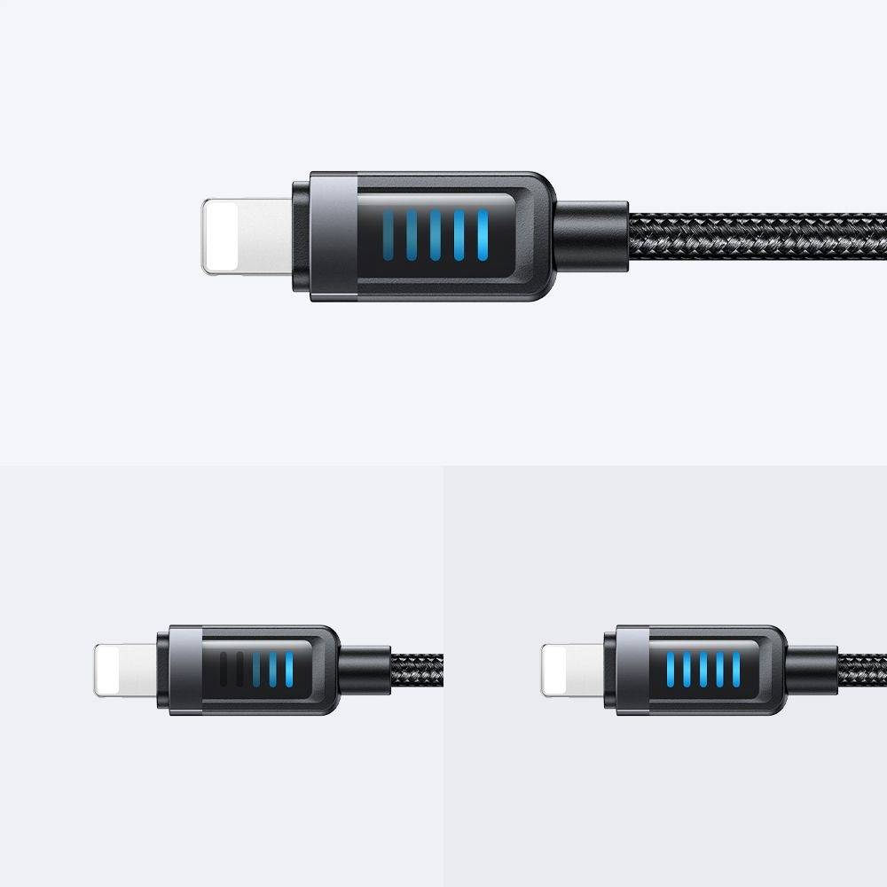 Mcdodo Kabel USB-A Lightning Szybkie Ładowanie do Apple iPhone 12W 1M LED – Idealne rozwiązanie dla użytkowników Apple