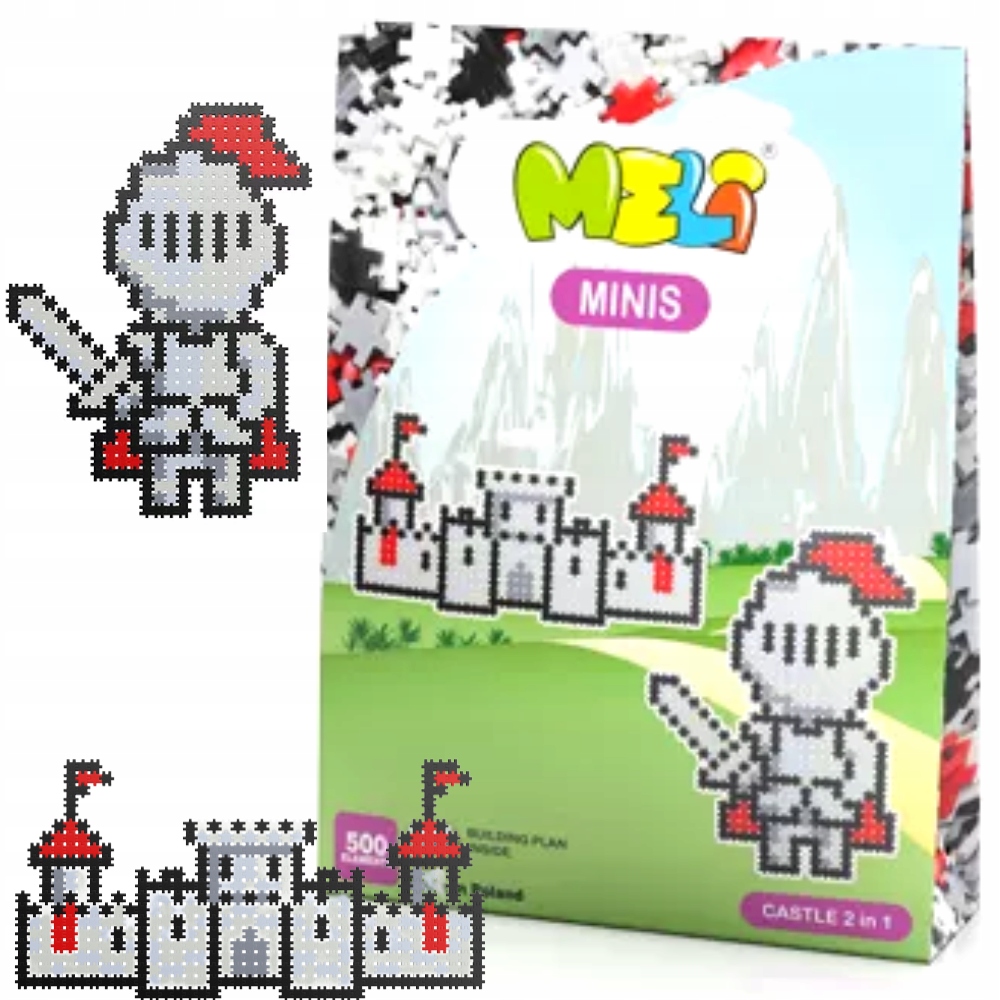 Meli Minis Castle 2w1 – Stwórz swoją bajkową krainę