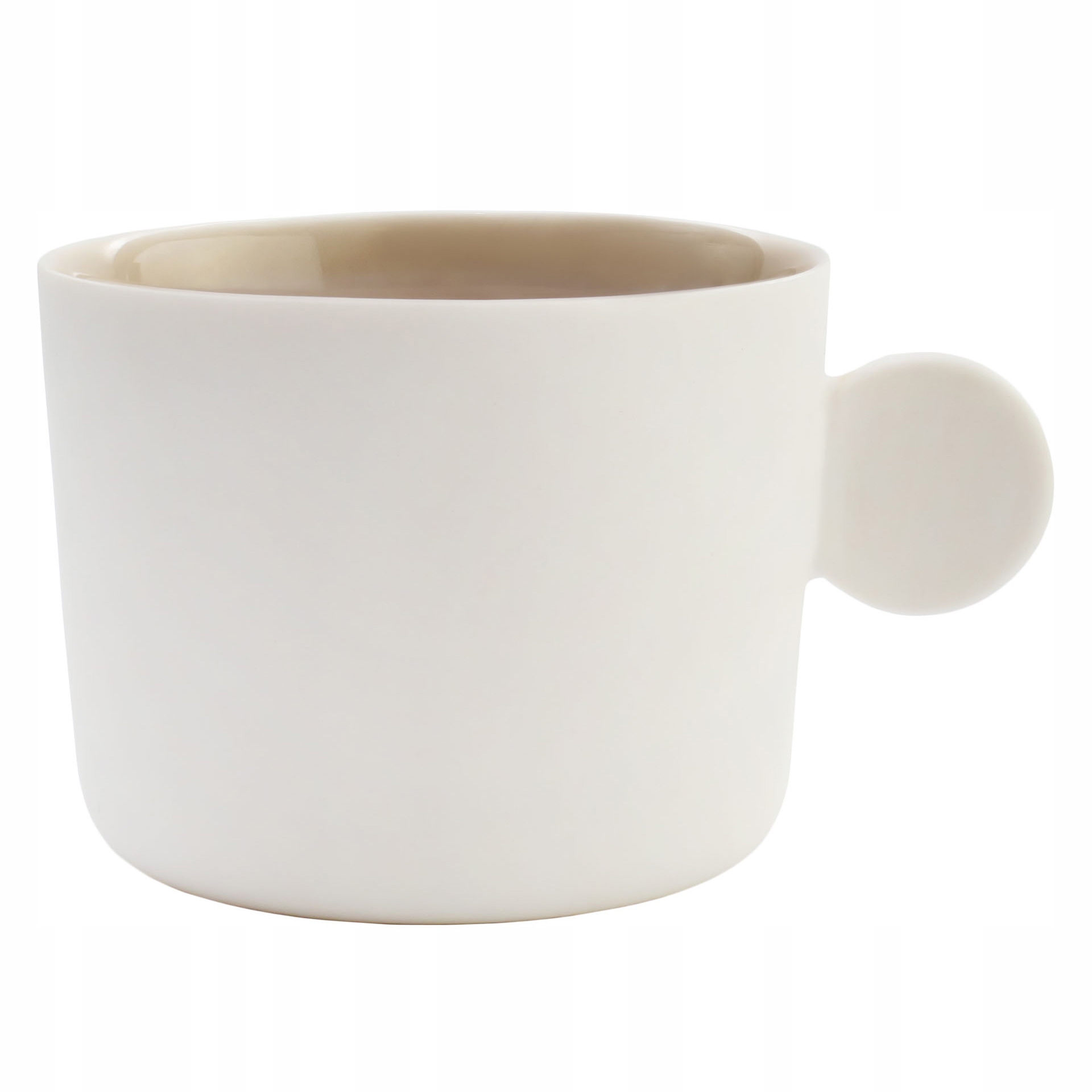 ETER Filiżanka do kawy 140 ml, beżowa – Elegancja w Twojej kuchni