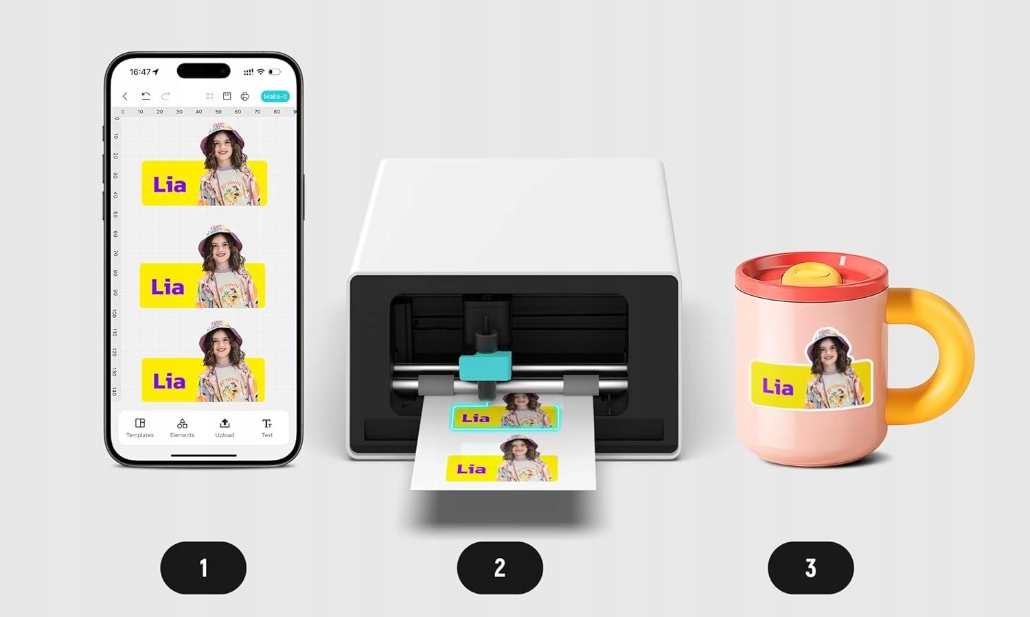 Łatwe projektowanie i drukowanie za pomocą aplikacji mobilnej