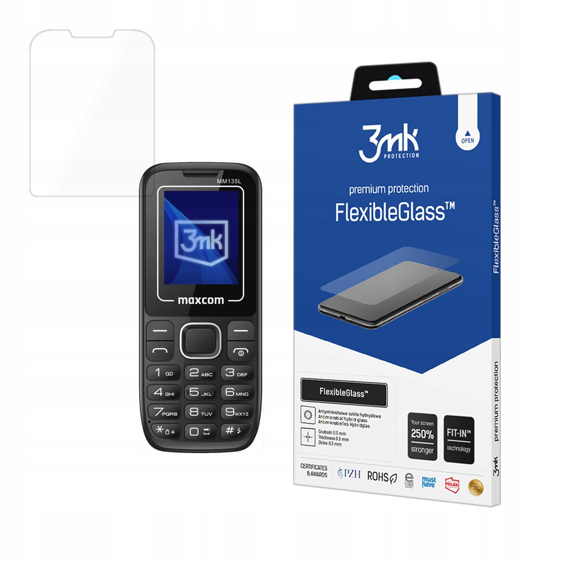 Maxcom Classic MM135L - Ochrona ekranu z 3mk FlexibleGlass